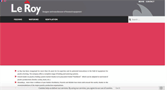 Desktop Screenshot of leadleroy.com