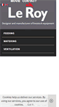 Mobile Screenshot of leadleroy.com